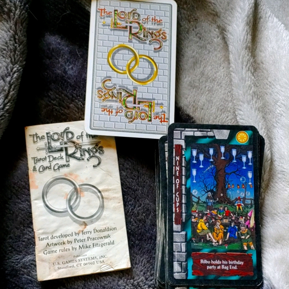 Vintage Lord of The Rings Tarot
